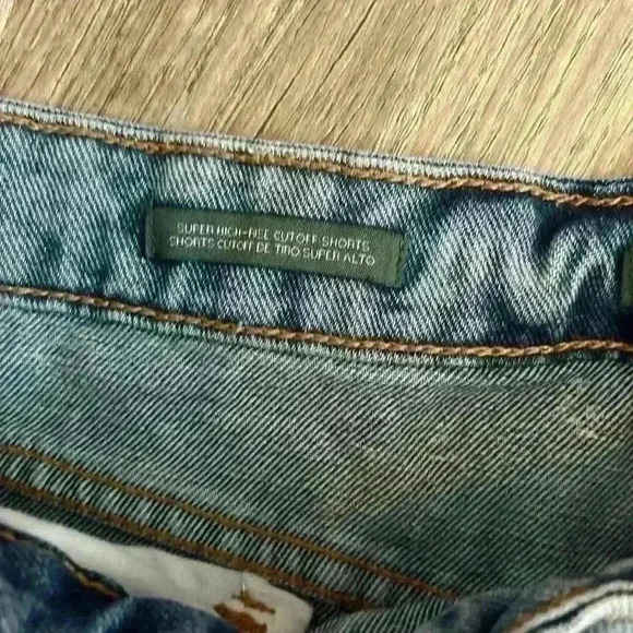 Wild Fable Super High Rise Cutoff Jean shorts - Picture 3 of 7